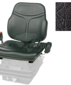 Asiento de PVC, negro, sin suspensión, SC74 Cobo