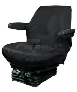 Funda para asiento de tractor estándar negra