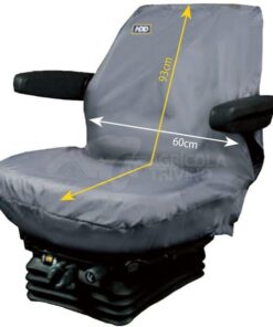 Funda para asiento de tractor estándar negra