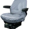 Funda para asiento de tractor, gris