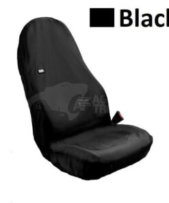 Funda negra universal para asiento delantero