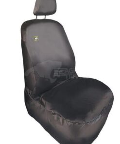 Funda de asiento, conductor, negro, reposacabezas por separado, compatible con airbag, apto para FordRanger