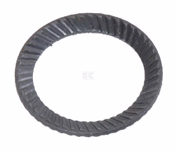 Arandela negra M5 4 Arandela seguridad Schnorr M6x10x0,7 mm, acero, Kramp