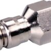 Racor de inserción a presión con rosca hembra 4xM5