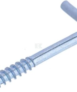 Alcayata roscada 4.5x80 mm, cabeza plana, Kramp