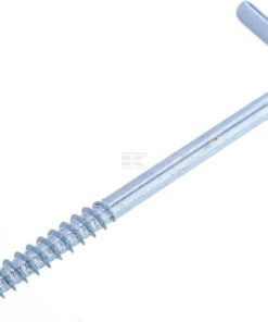 Hembrilla abierta Ø 3,9 x 50 mm, plano, acero, Kramp