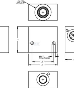 Cárter de aluminio SDC 8-2 -A