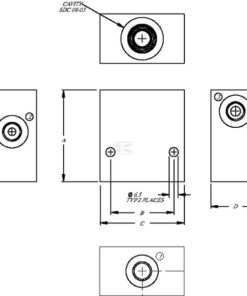 Cárter de aluminio SDC 8-3 -A