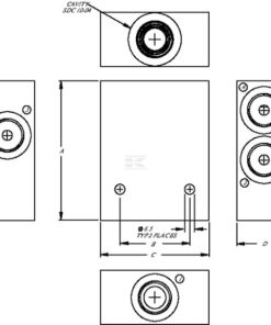 Cárter de aluminio SDC10-4 -A