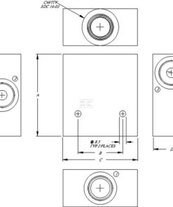 Body Aluminium 16/3 - 3/4