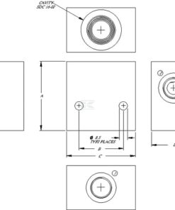 Cárter de aluminio SDC16-2 -A