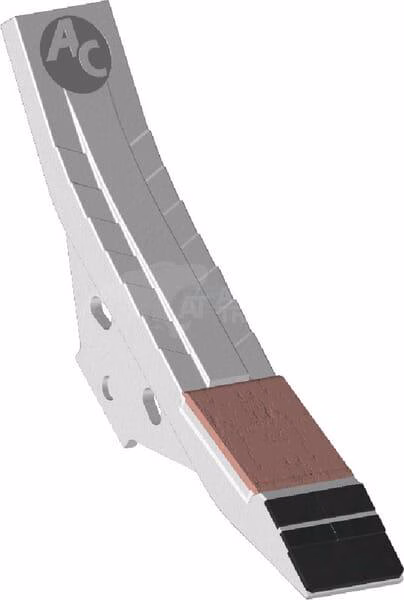 Zapata de subsolador, Carburo 1 Subsoiler shoe, Carbide