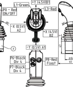 Set válv.control prop.AE 12VDC