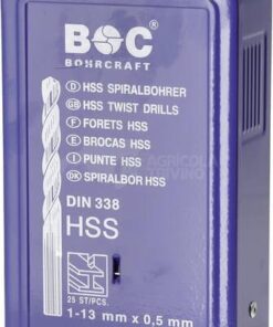Set brocas metal 1-13mm 25 p.
