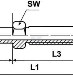 Tubuladoras roscadas DN 04, 4 mm