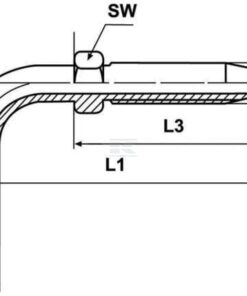 Tubuladoras roscadas DN04 90°