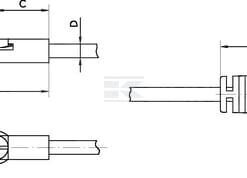 Interruptor láminas + conector