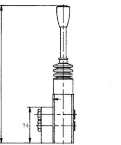 Palanca servo