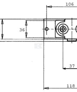 Palanca servo