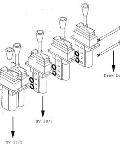 Pedal servo SV 30/3