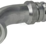 Racor de prensado 4SH-DN25 con brida SAE ø44,5 mm a 45°