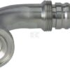 Racor de prensado 4SH-DN25 con brida SAE ø50,8 mm a 90°