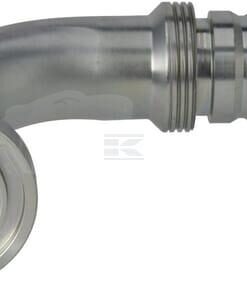 Racor de prensado 4SH-DN25 con brida SAE ø50,8 mm a 90°