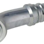 Racor de prensado 4SH-DN32 con brida SAE ø50,8 mm a 45°