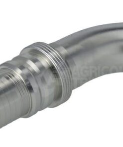 Racor de prensado 4SH-DN32 con brida SAE ø60,3 mm a 45°