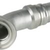 Racor de prensado 4SH-DN40 con brida SAE ø60,3 mm a 45°
