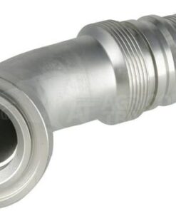 Racor de prensado 4SH-DN40 con brida SAE ø60,3 mm a 45°