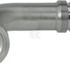 Racor de prensado 4SH-DN40 con brida SAE ø71,4 mm a 90° 4 Racor de prensado 4SH-DN40 con brida SAE ø71,4 mm a 90°