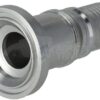 Racor de prensado 4SH-DN40 con brida SAE ø71,4 mm