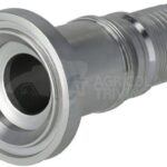 Racor de prensado 4SH-DN40 con brida SAE ø71,4 mm