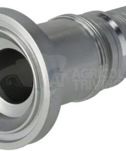 Racor de prensado 4SH-DN40 con brida SAE ø71,4 mm