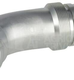 Racor de prensado 4SH-DN50 con brida SAE ø71,4 mm a 45°