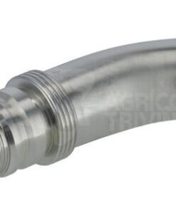 Racor de prensado 4SH-DN25 con brida SAE ø54,0 mm a 45°