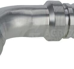 Racor de prensado 4SH-DN32 con brida SAE ø54,0 mm a 45°