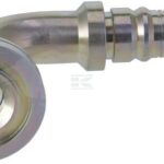 Racor de prensado 4SH-DN16 con brida SAE ø41,3 mm 90°