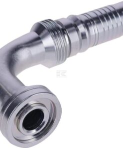 Racor de prensado 4SH-DN20 con brida SAE ø31,8 mm 90°