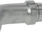 Racor de prensado 4SH-DN20 con brida SAE ø41,3 mm a 45°