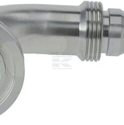 Racor de prensado 4SH-DN20 con brida SAE ø47,6 mm a 90°