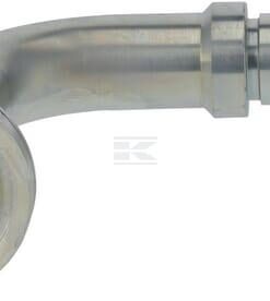 Racor de prensado 4SH-DN20 con brida SAE ø47,6 mm a 90° H100