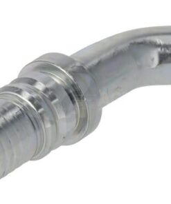Racor de prensado 4SH-DN25 con brida SAE ø41,3 mm a 45°