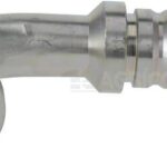 Racor de prensado 4SH-DN25 con brida SAE ø41,3 mm a 90°