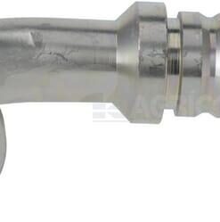 Racor de prensado 4SH-DN25 con brida SAE ø41,3 mm a 90°