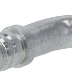 Racor de prensado 4SH-DN25 con brida SAE ø47,6 mm a 45°