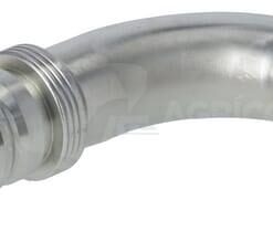 Racor de prensado 4SH-DN25 con brida SAE ø47,6 mm a 90°
