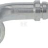 Racor de prensado 4SH-DN25 con brida SAE ø47,6 mm a 90° H100