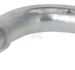 Racor de prensado 4SH-DN25 con brida SAE ø47,6 mm a 90° H100